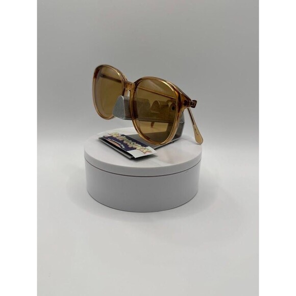 NEW Vintage Oversize Sunglasses | Non RX | Round Style | Monochrome Brown #874 main image 5